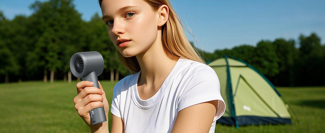 How long does a mini rechargeable fan last?