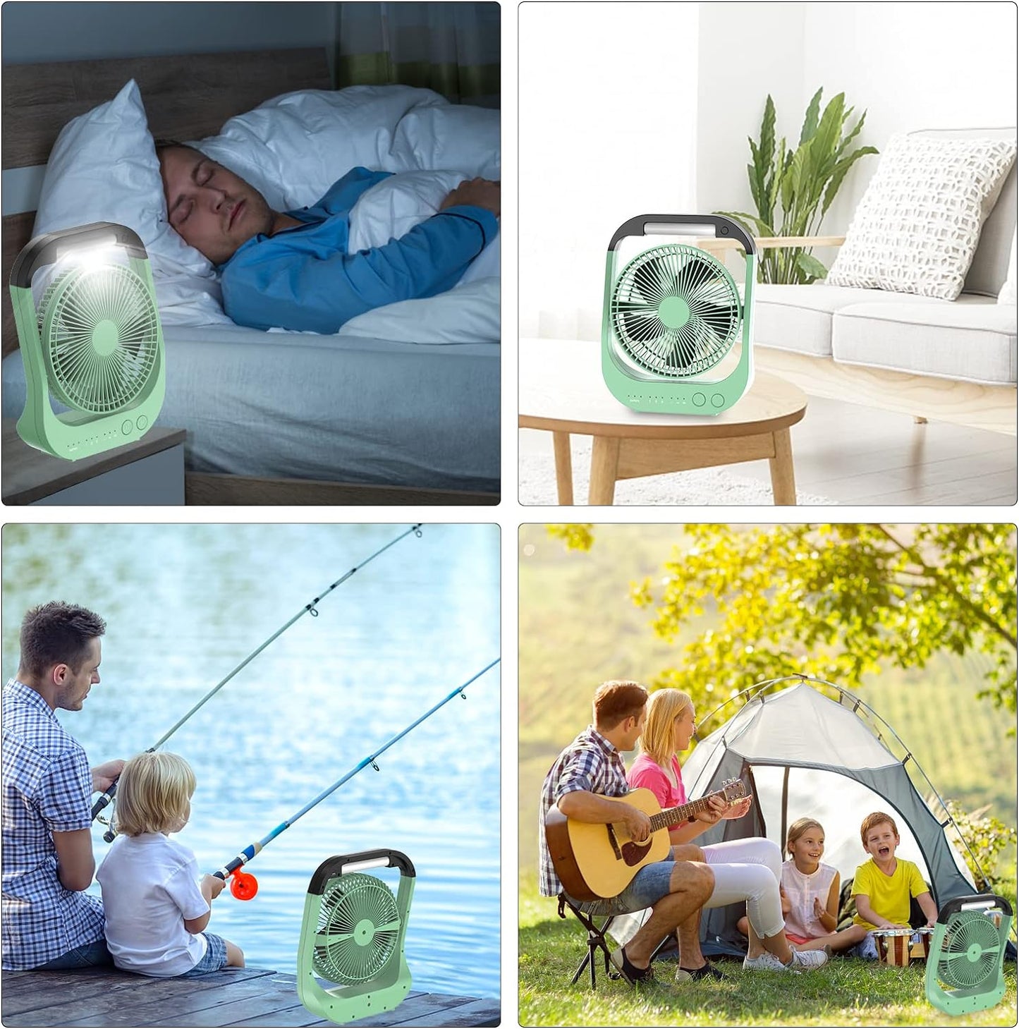 Super Long Lasting Battery Operated Fans for Office,Bedroom,Outdoor
