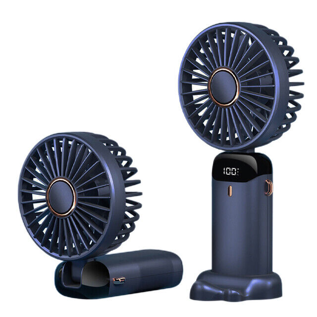 Mini Hand Held Small Folding Desk Fan Cooler Cooling USB Fans