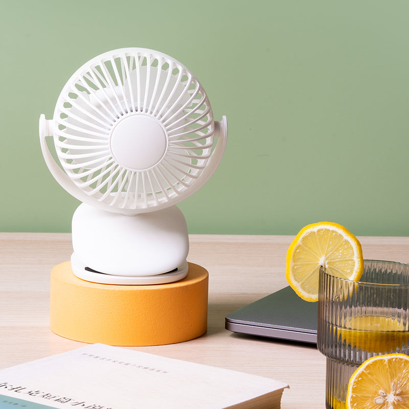 Mini Small Clip Fan USB Desktop Clip-on Baby Stroller Fan Dormitory Bedside Charging Fan