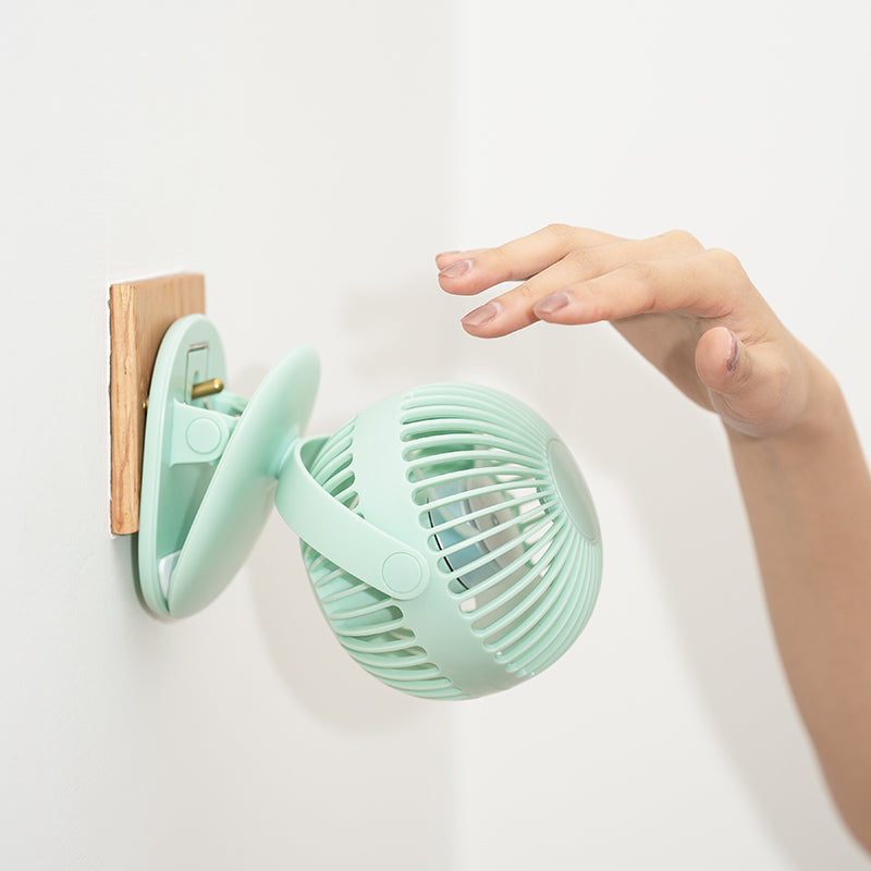 Mini Small Clip Fan USB Desktop Clip-on Baby Stroller Fan Dormitory Bedside Charging Fan