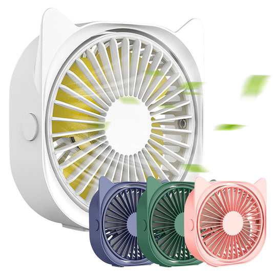 Mini Table Fan Ultra Quiet Small Personal USB Desk Fan