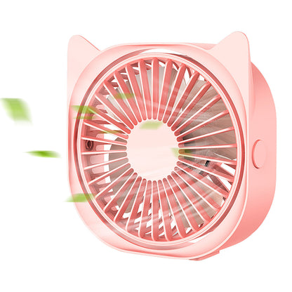 Mini Table Fan Ultra Quiet Small Personal USB Desk Fan