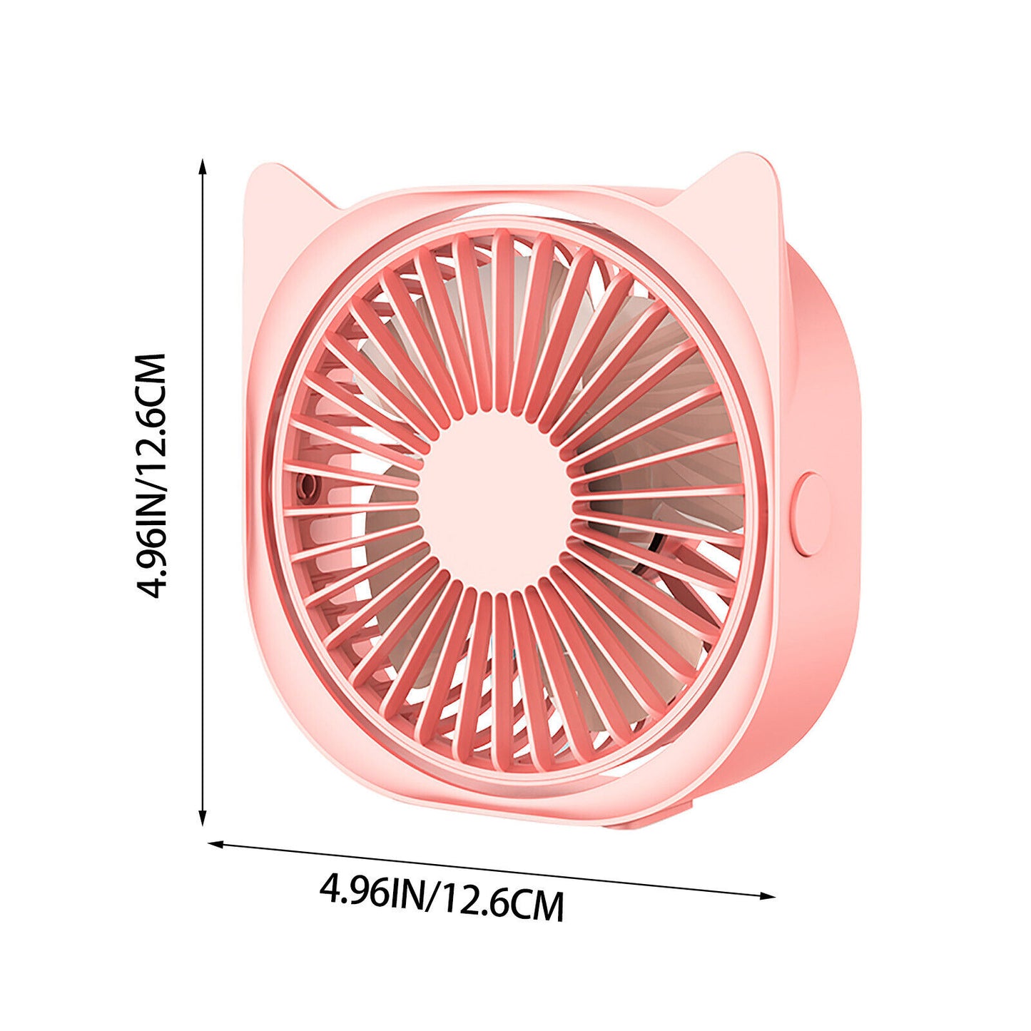 Mini Table Fan Ultra Quiet Small Personal USB Desk Fan