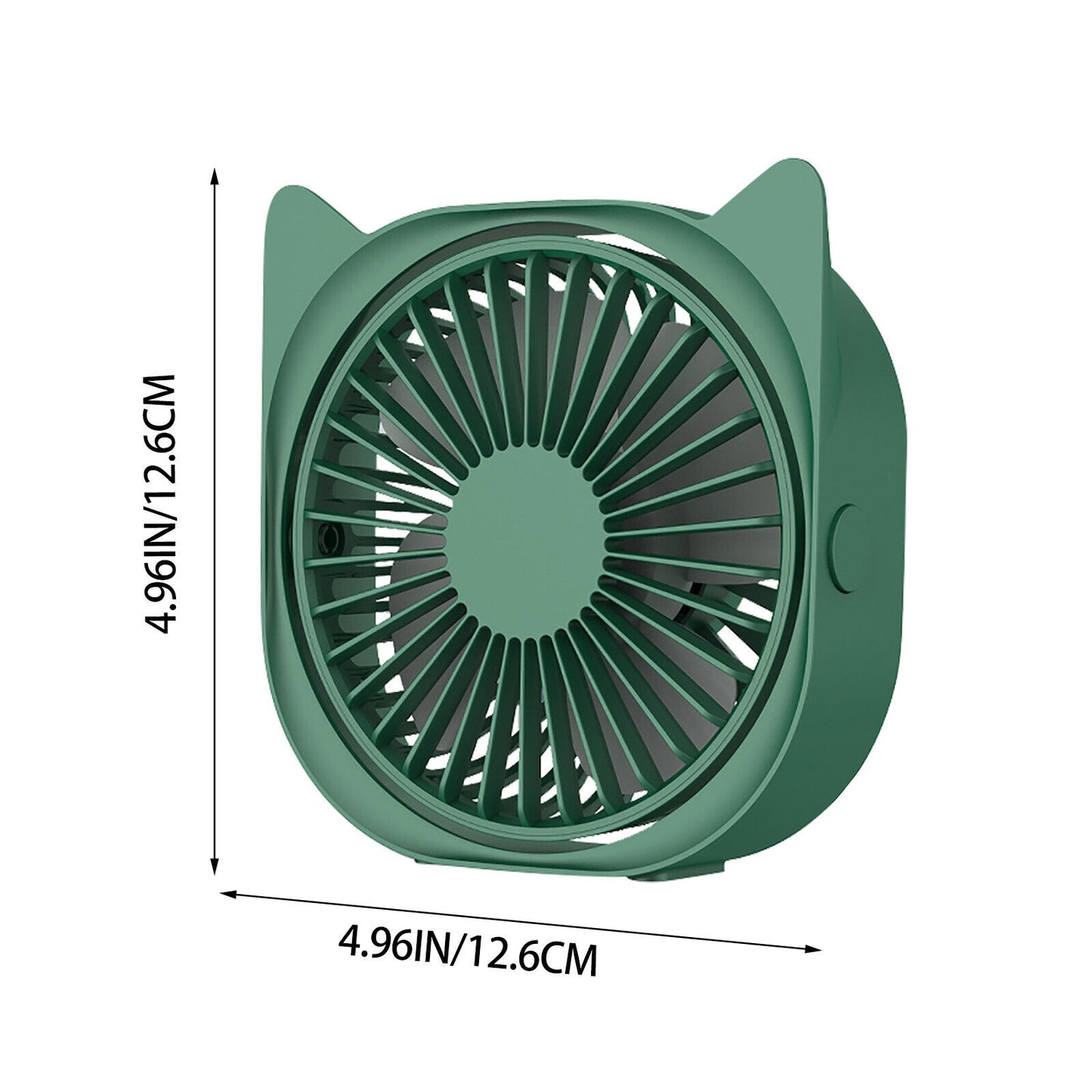 Mini Table Fan Ultra Quiet Small Personal USB Desk Fan