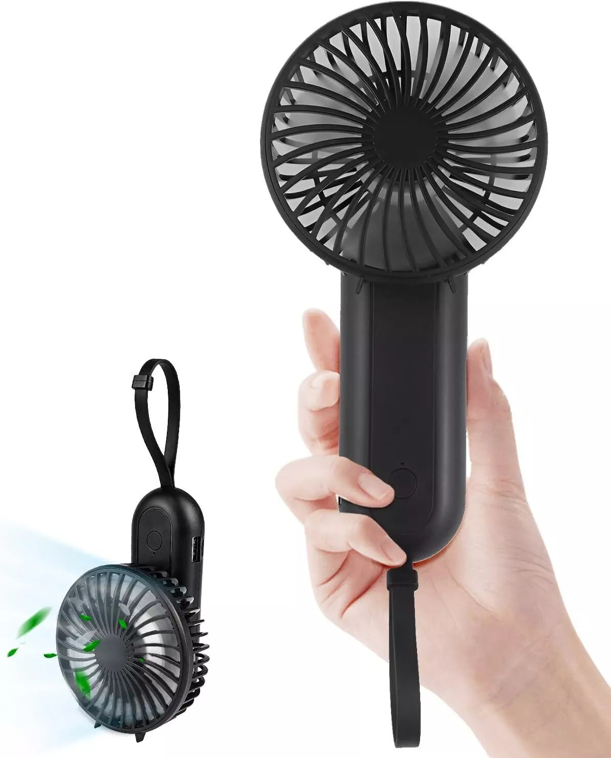 180° Foldable Desk Fans Mini USB Handheld Fan for Office, Home, Travel