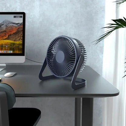 360° Mini Desk Fan Travel Fan USB Fan Portable Table Fan